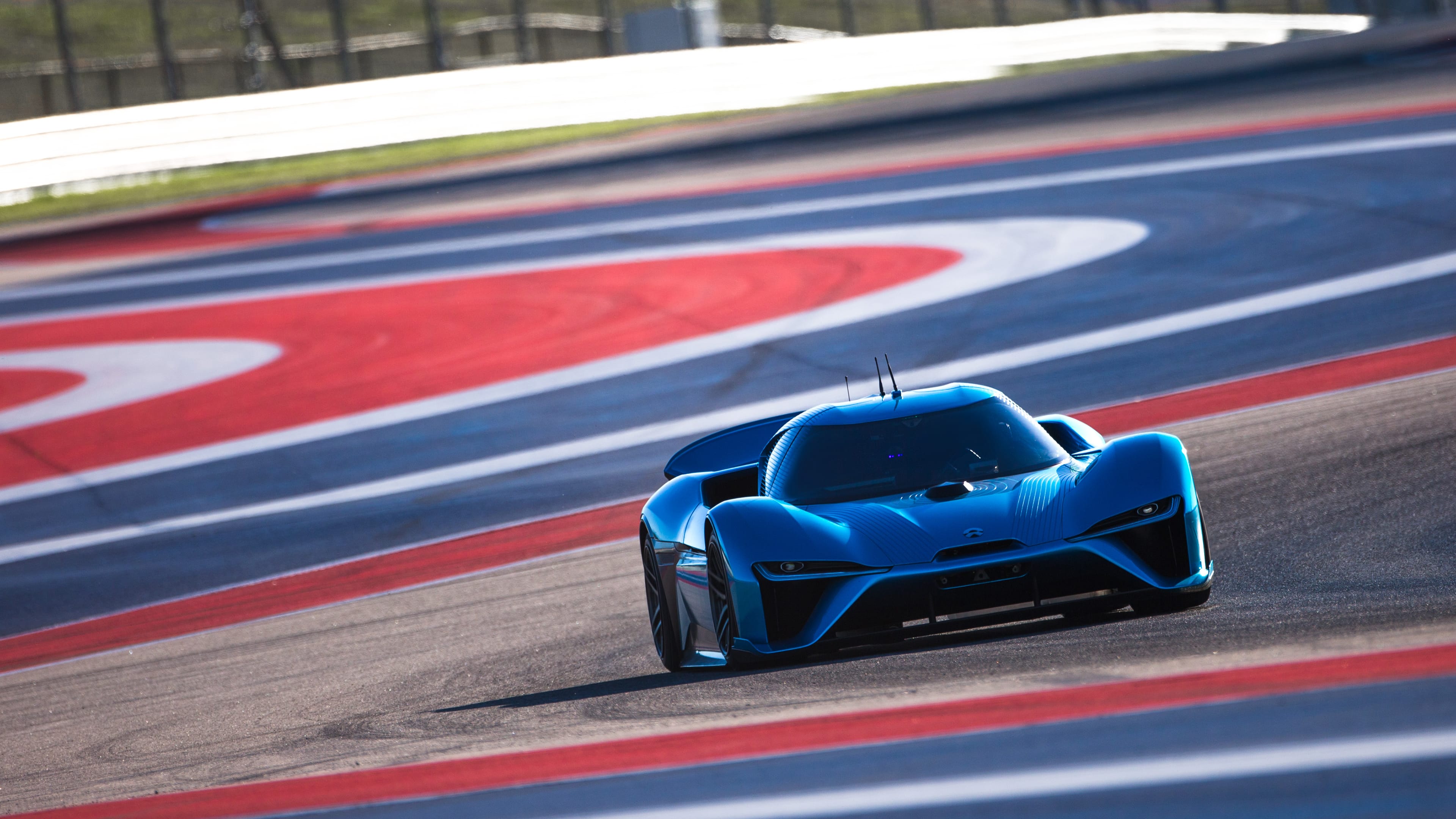 NIO EP9 at Circuit of the Americas setting autonomous lap record NIO EP9 at Circuit of the Americas setting autonomous lap record